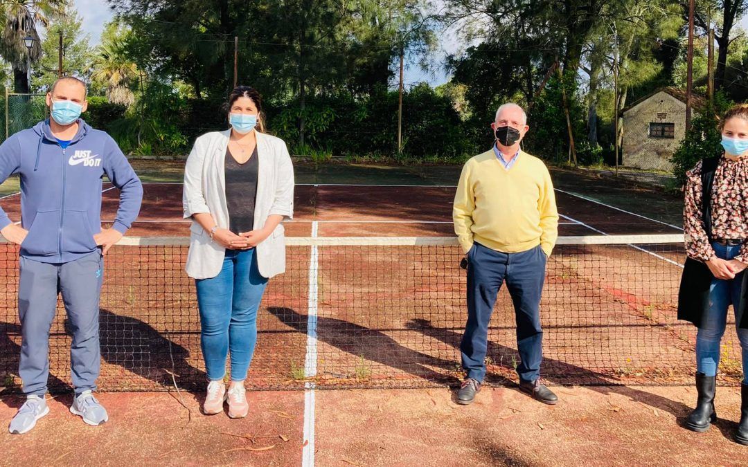 Convenio para poner en valor las pistas donde se jugó al tenis por primera vez en España