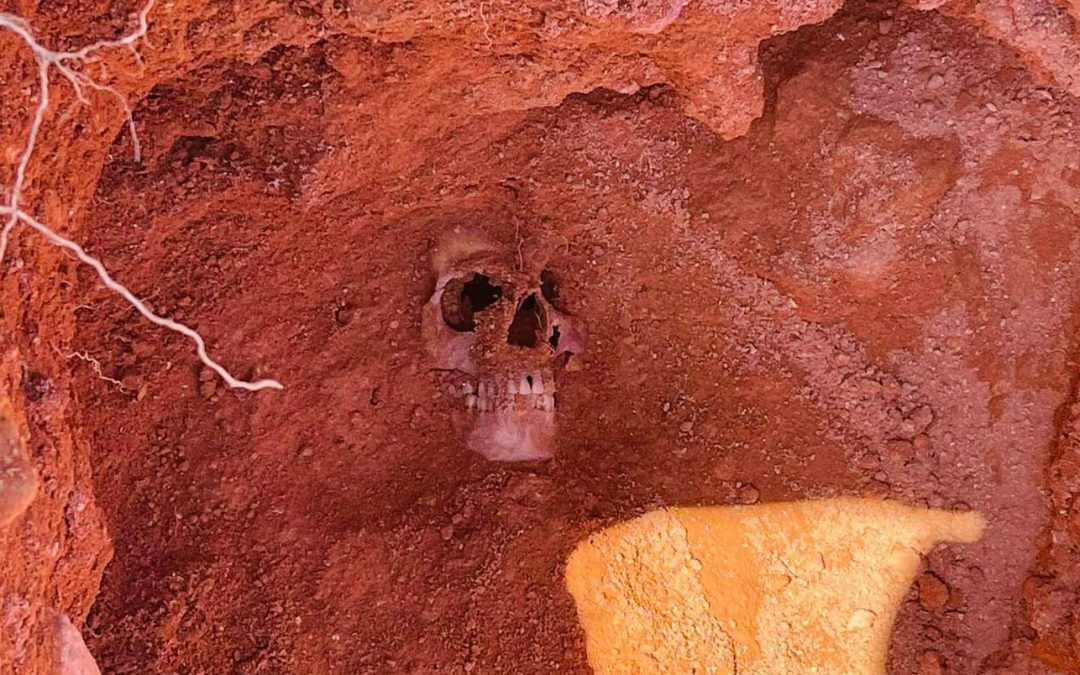 Hallado el primer resto óseo en la fosa común de Riotinto