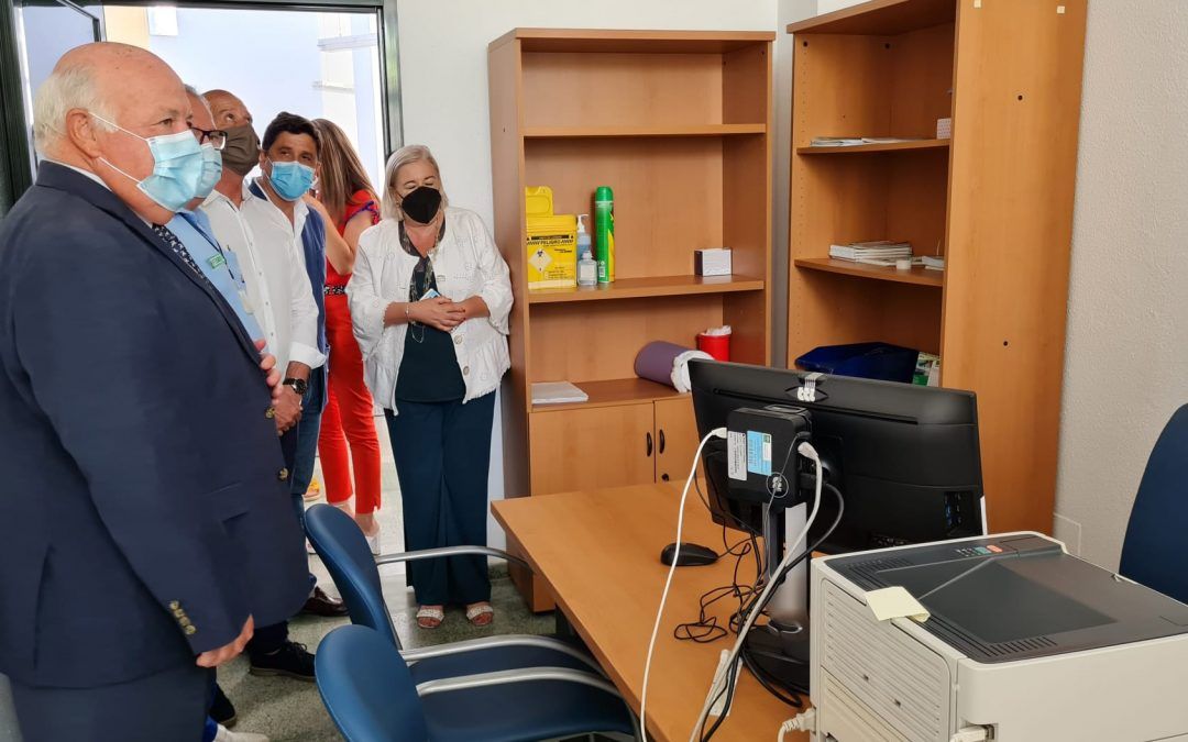 El consejero de Salud aprueba las nuevas reformas del Centro de Salud de Calañas