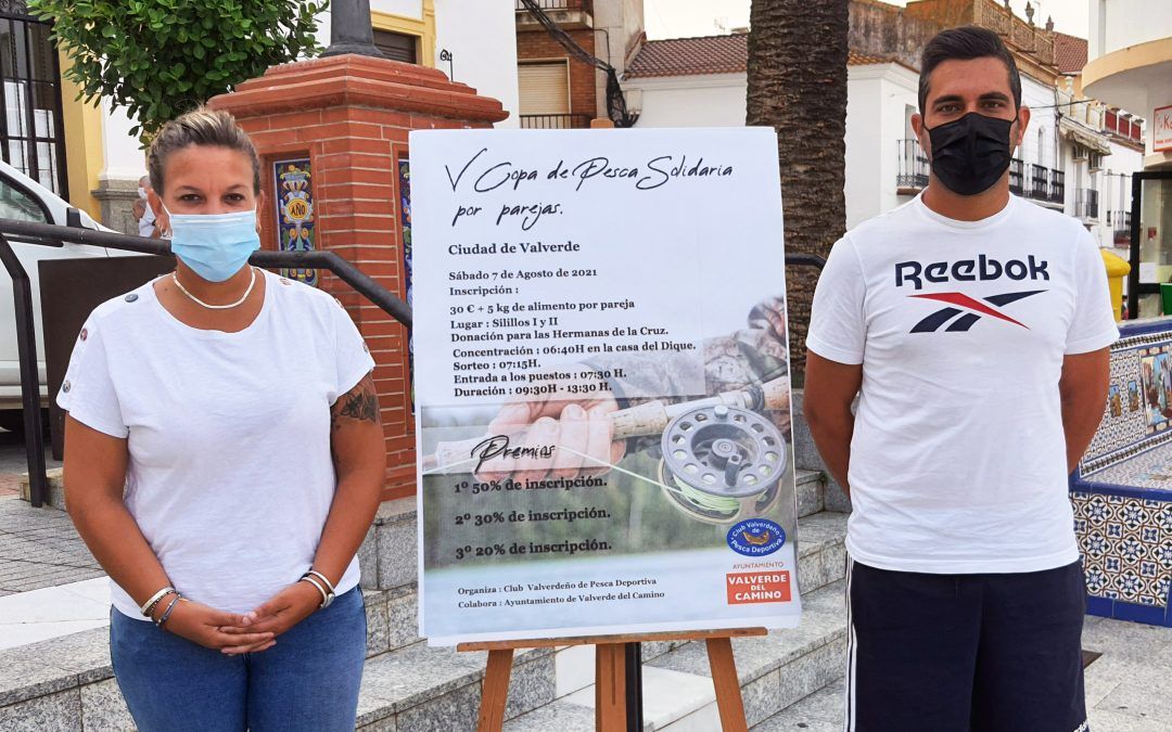 La V Copa de Pesca Solidaria de Valverde del Camino, el 7 de agosto y por parejas