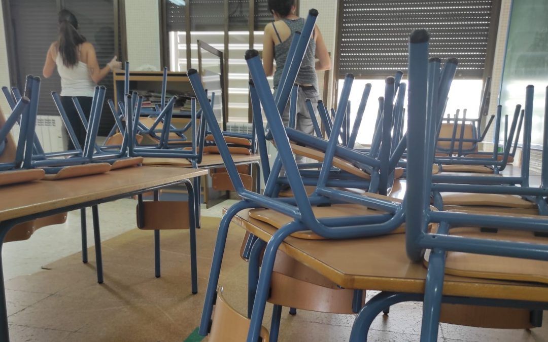 Comienzan los trabajos y la puesta a punto para la ‘vuelta al cole’