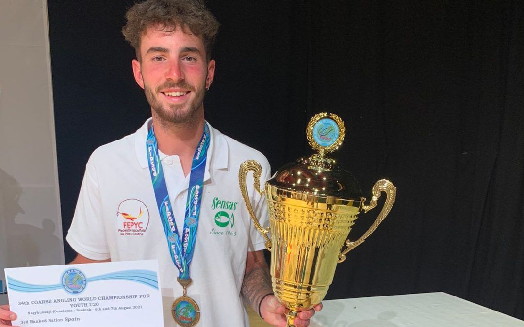 El valverdeño Pablo Montes conquista el bronce en el Mundial Sub-20 de Pesca con la Selección Española