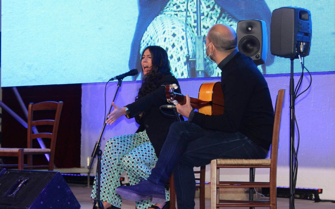 Cristina Álvarez e Iván González, triunfadores en la noche de fandangos alosnera