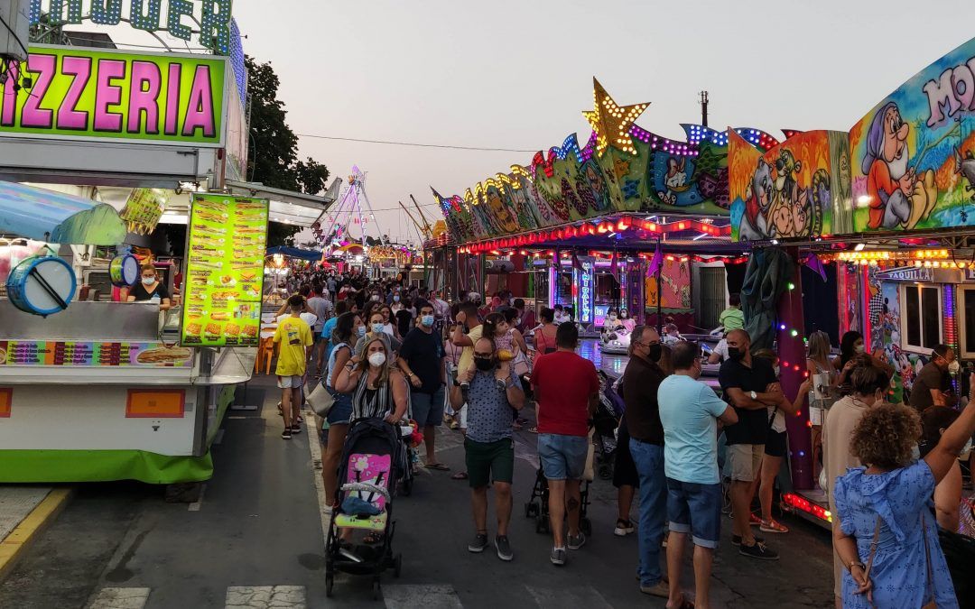Éxito rotundo de las atracciones de feria ‘Valverde Park’