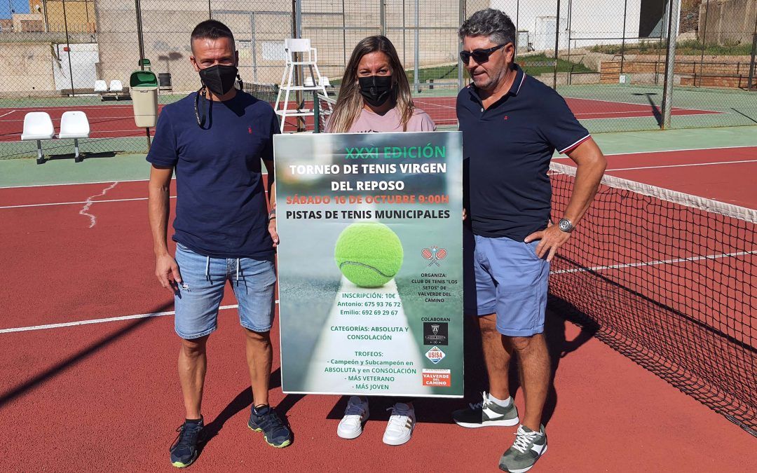 La maratón de tenis Virgen del Reposo será en sesión diurna el 16 de octubre