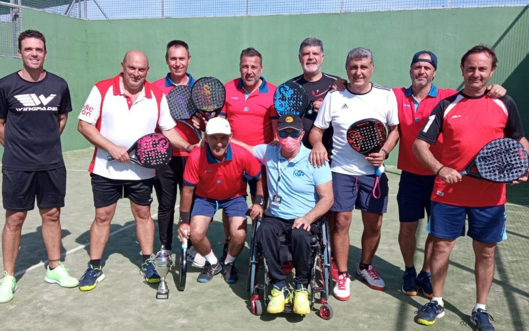 Los veteranos del Club de Pádel Valverde representarán a Huelva en el torneo de Andalucía