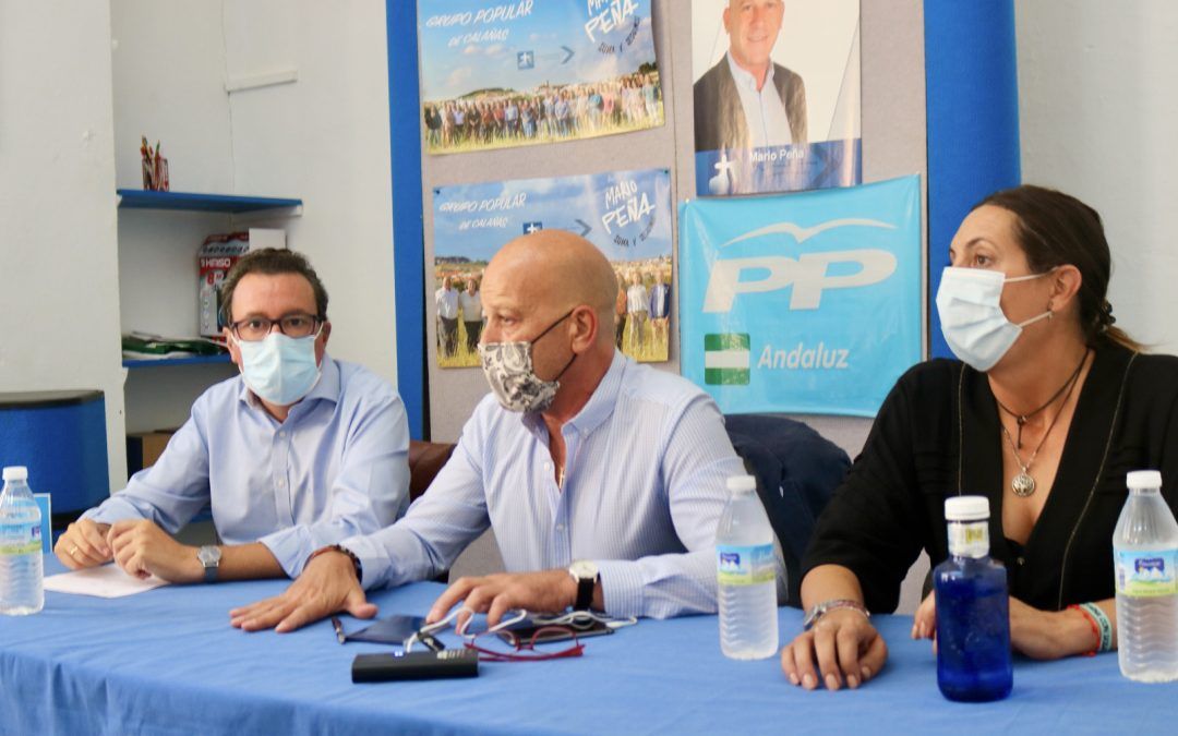 Mario Peña, reelegido como presidente del PP en Calañas