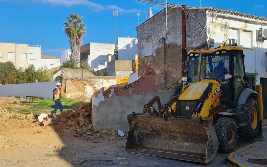 Da comienzo en Valverde la obra hidráulica para la apertura del Valle de la Fuente