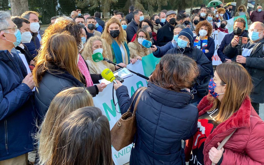 La alcaldesa de Valverde participa en las reivindicaciones “por una sanidad de calidad”