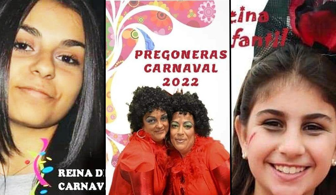Inés Borrero y Lola Ríos serán las reinas del Carnaval de Calañas 2022