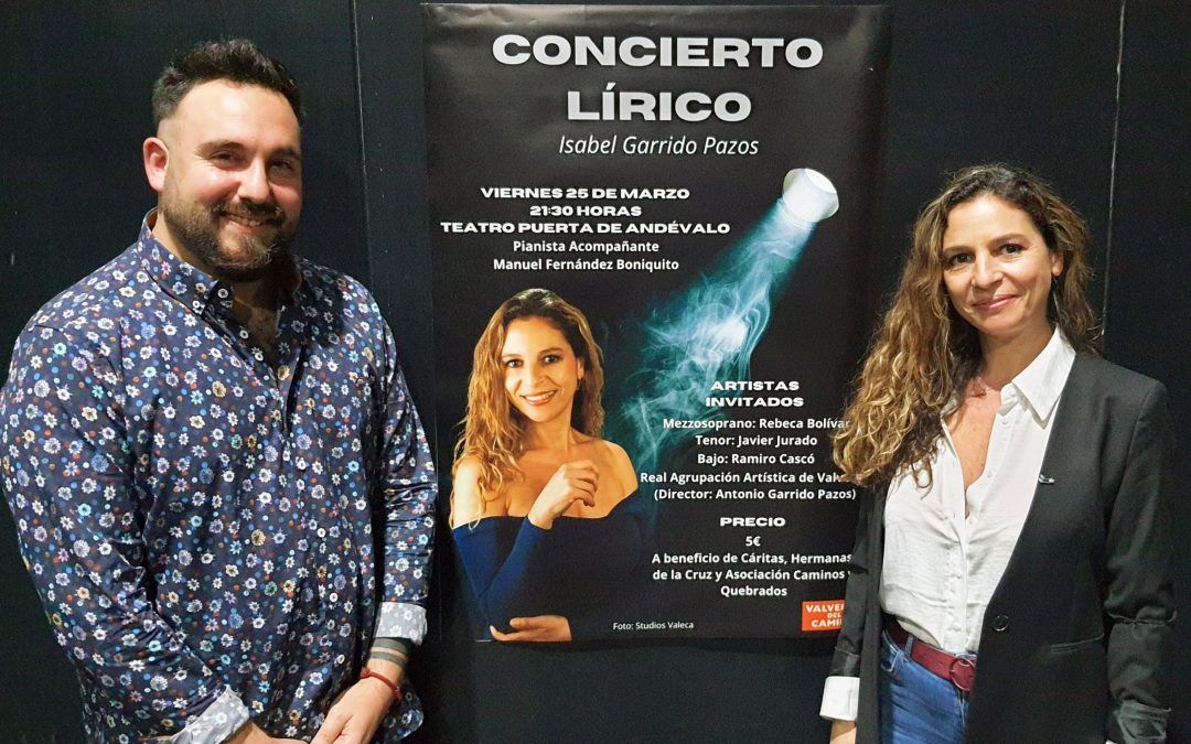 Isabel Garrido ofrecerá un concierto lírico el 25 de marzo con fines solidarios