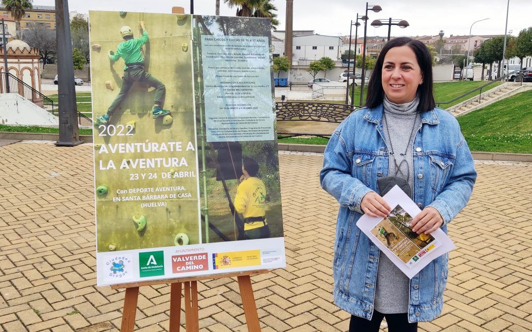 ‘Aventúrate’ se marcha de ocio alternativo a Santa Bárbara de Casa en abril