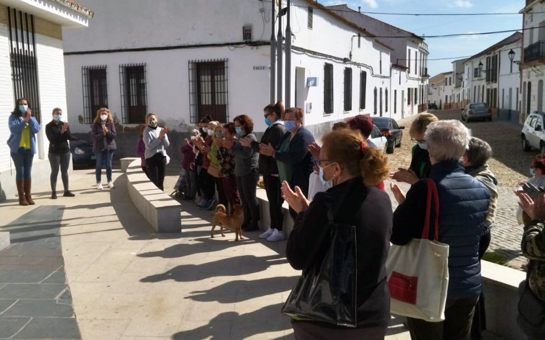 La comarca muestra su repulsa a la cruel invasión de Ucrania
