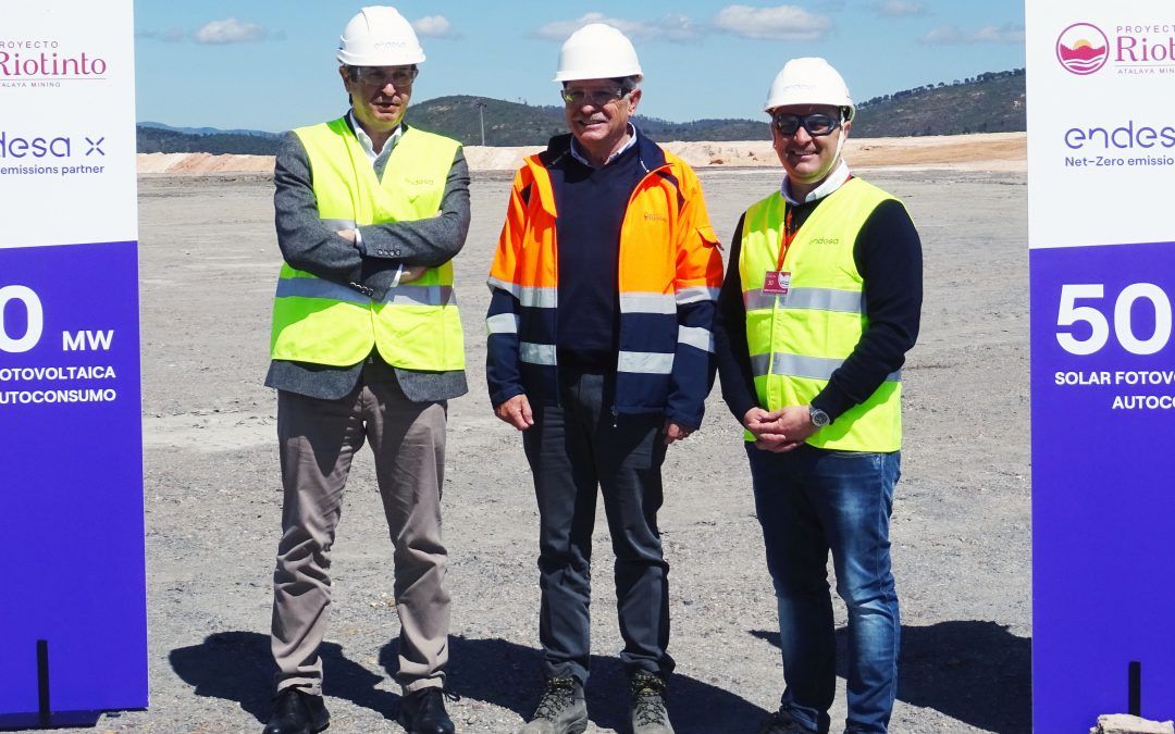 Acuerdo entre Atalaya y Endesa X para iniciar la primera instalación de autoconsumo de una mina en España
