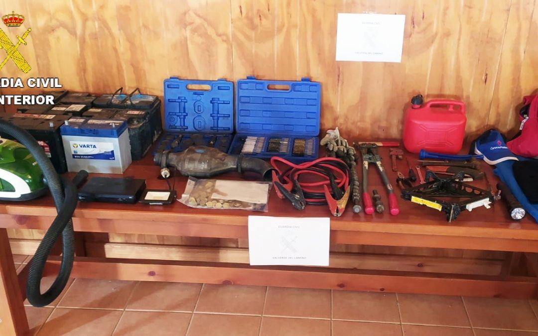 La Guardia Civil detiene al autor de varios robos en Valverde del Camino