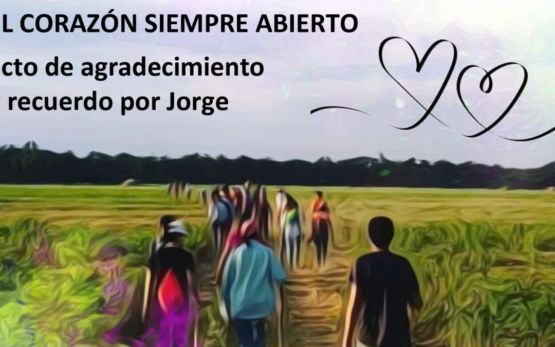 Acto en recuerdo de Jorge Alamillo y de tributo a los que ayudaron a buscarlo
