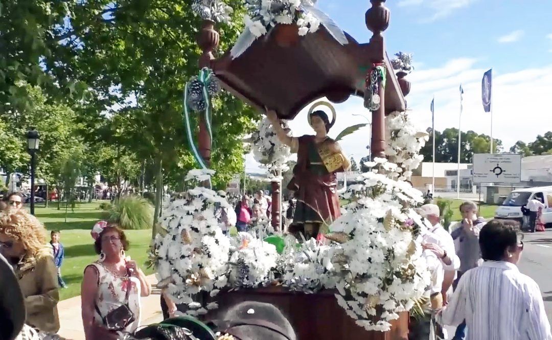 La Hermandad de San Pancracio traslada a la Vía Verde el recorrido de la romería