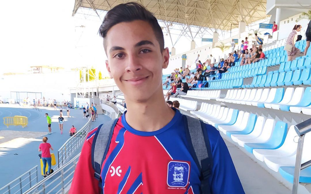 Manuel Castilla también logra el billete para el andaluz de atletismo sub-16