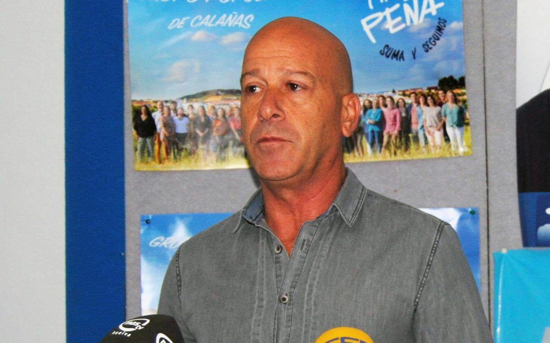 Mario Peña hace pública su candidatura a la reelección como alcalde de Calañas