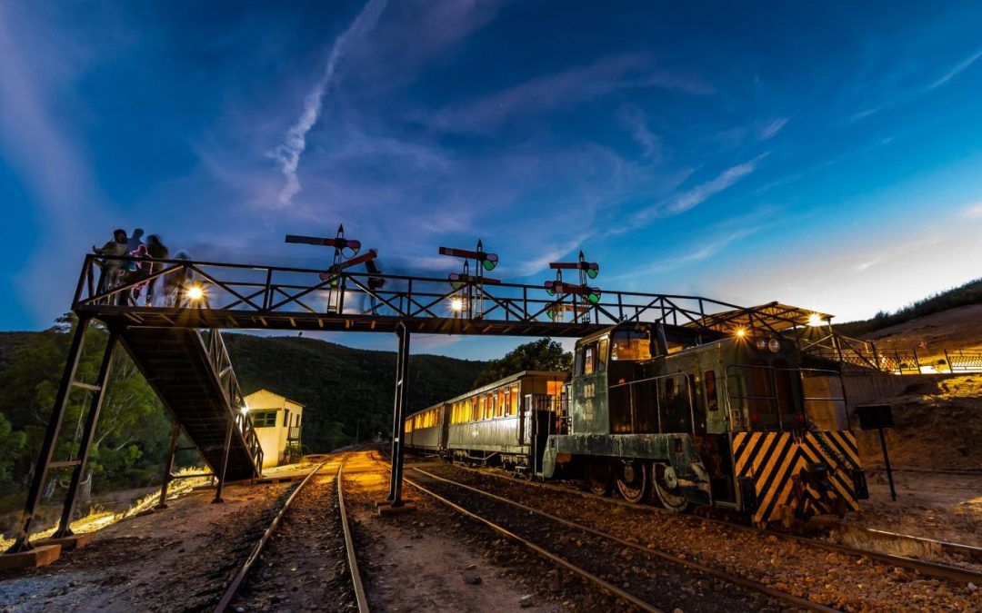 El Parque Minero de Riotinto reserva cinco fechas para el viaje de ‘El tren de la luna’