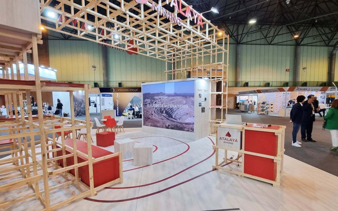 Atalaya Mining exhibe innovación y sostenibilidad en el Salón Internacional de la Minería