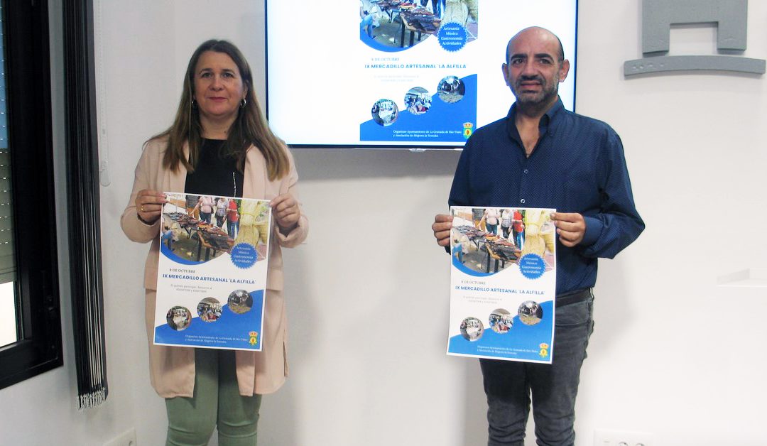 La Granada retoma su mercadillo artesanal para poner en valor los oficios tradicionales