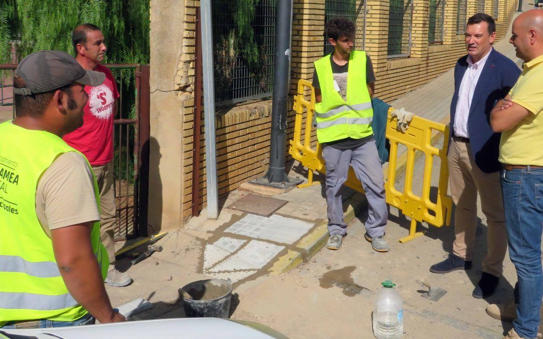 El plan ‘Joven Ahora’ propicia la contratación de nueve jóvenes en Calañas y Zalamea