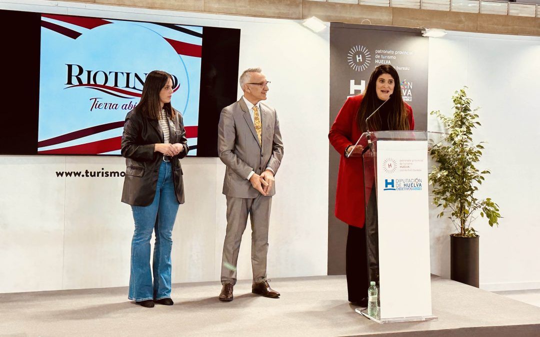 Minas de Riotinto presenta en FITUR los encantos de su tierra roja