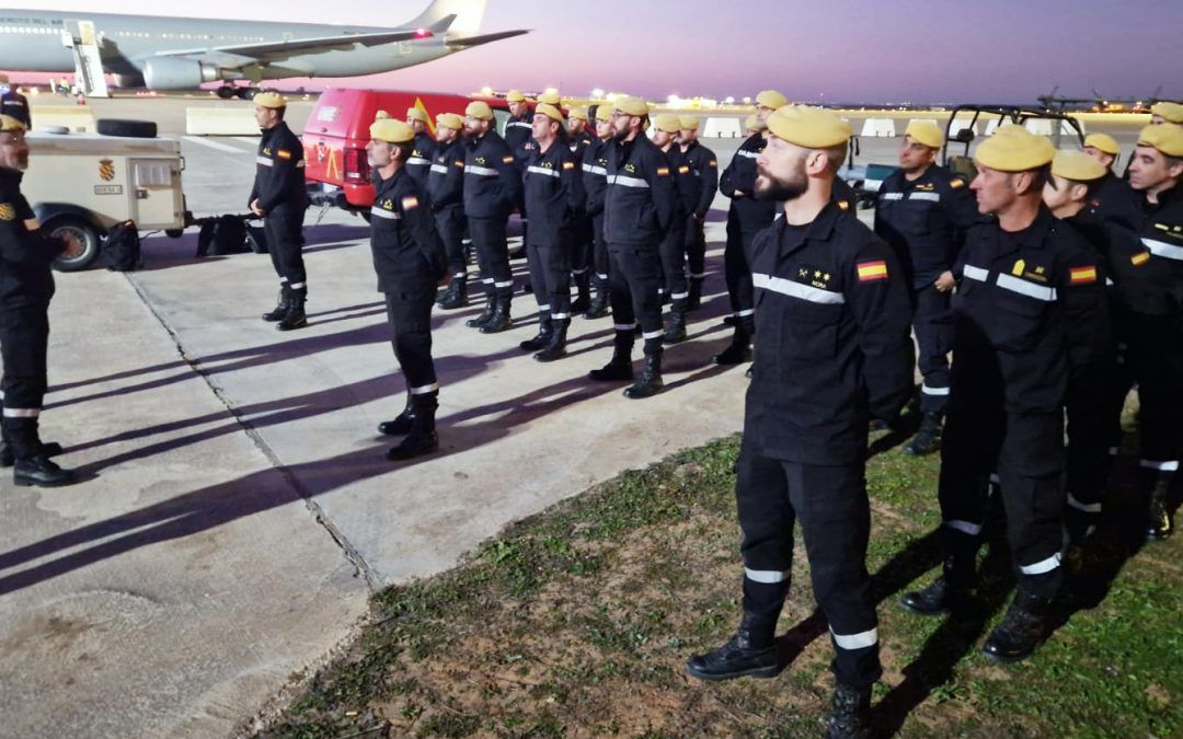 El valverdeño David Mora acude con la UME al rescate de víctimas del terremoto de Turquía