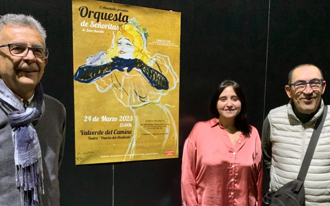 La compañía ‘El Alambrillo’ de Candón regresa a Valverde con la obra ‘Orquesta de señoritas’