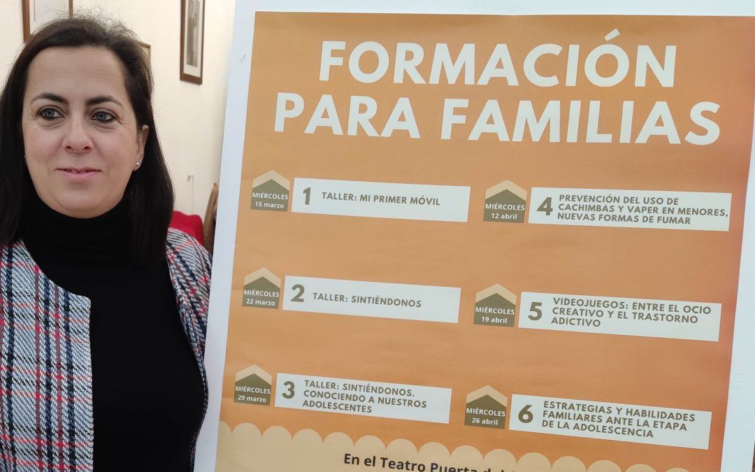 El nuevo programa Escuela de Familias reúne seis acciones formativas a partir del 15 de marzo