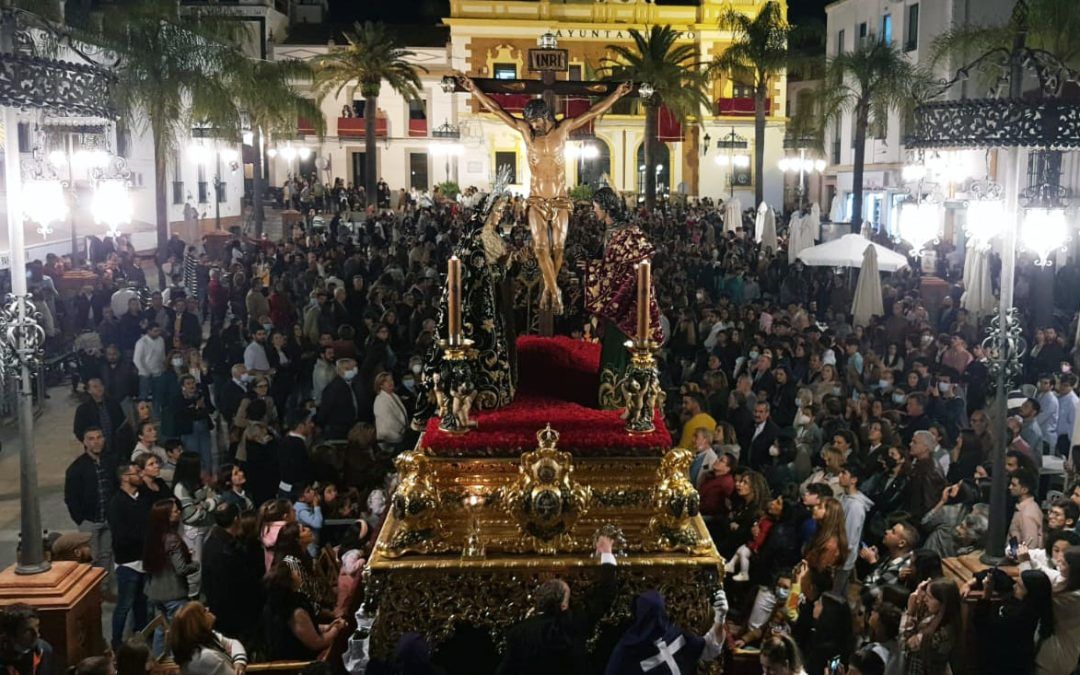 La restauración del Nazareno y la túnica de San Juan, novedades de Los Blancos