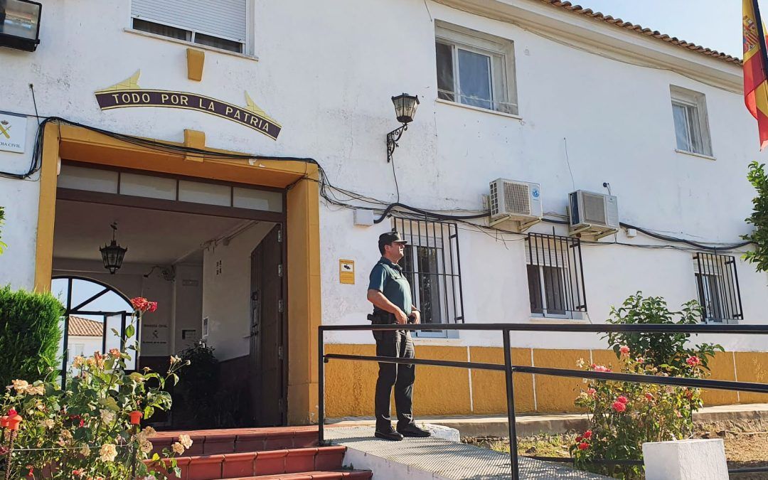 La Guardia Civil detiene al autor de un robo con violencia a un anciano en su domicilio en Valverde