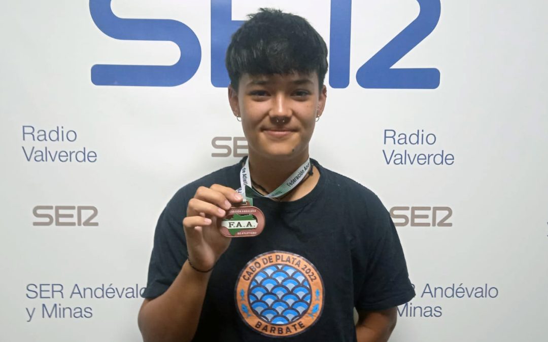 Rosalía Herrera se cuelga el bronce en el Campeonato de Andalucía de Atletismo Absoluto