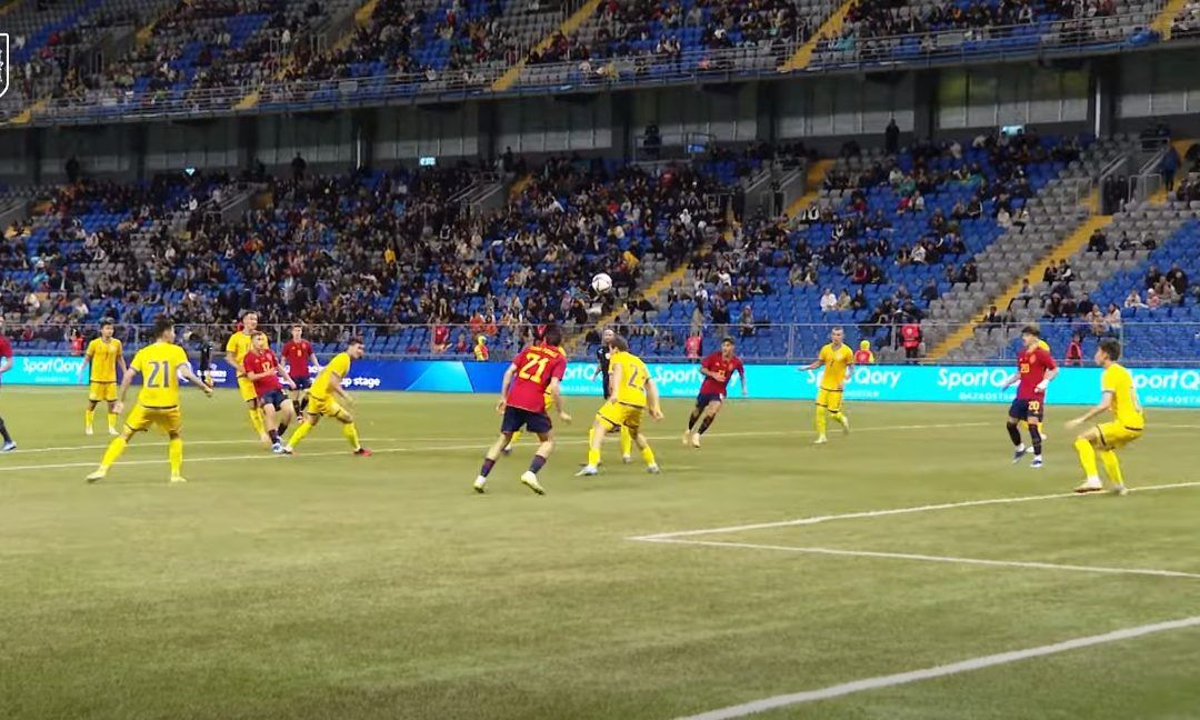 Vídeo | El campillero Fermín López abre la goleada de La Rojita en Kazajistán