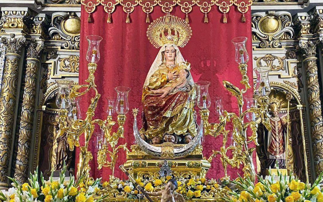 La Virgen del Reposo baja de su camarín este viernes para recibir el agradecimiento de sus fieles