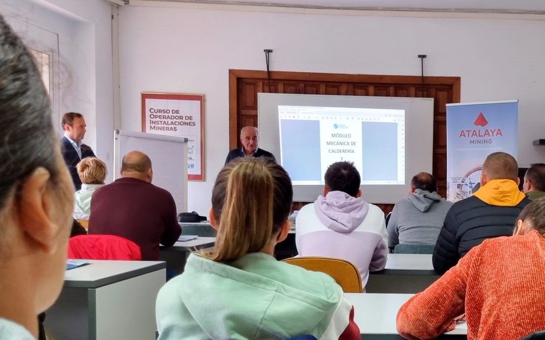 Abierto el plazo de inscripción del IV Curso de Operador Minero de la Fundación Atalaya
