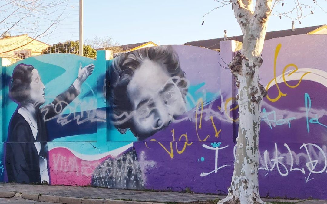 Nuevo ataque al mural por la igualdad de Valverde