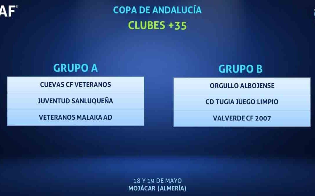 El Valverde ya conoce a sus rivales de la fase de grupos de la Copa Andalucía de Clubes +35