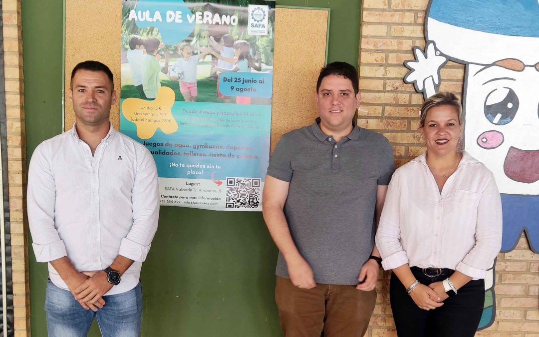 SAFA Valverde presenta su primer aula de verano de la mano de PAM Bikes