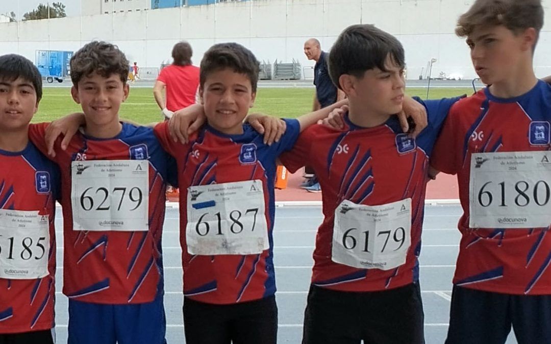 Cinco atletas del Club Valdeca se clasifican para el Campeonato de Andalucía Sub-14