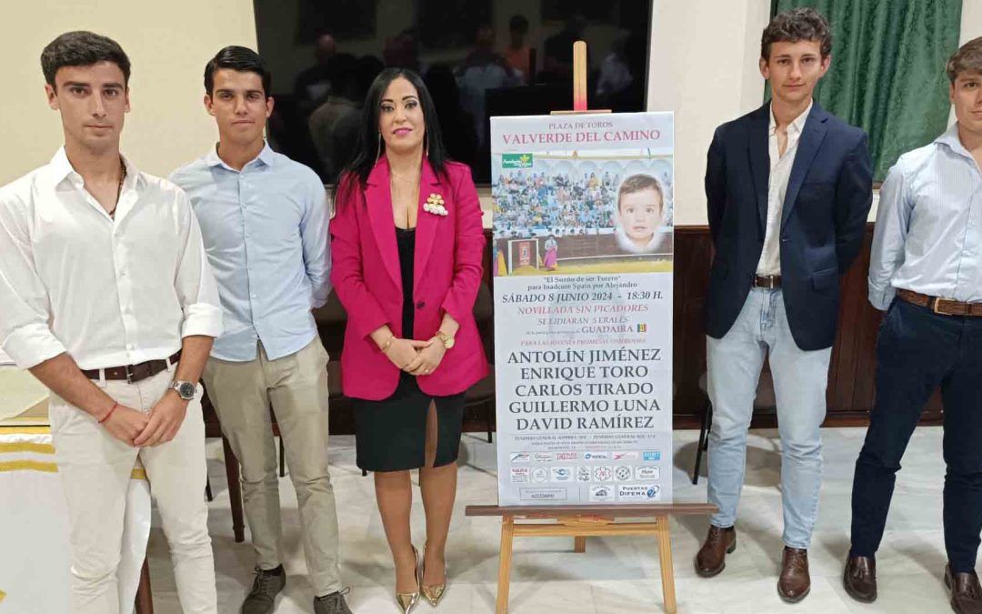 El festejo solidario ‘El sueño de ser torero’ será una novillada sin picadores y llegará el 8 de junio