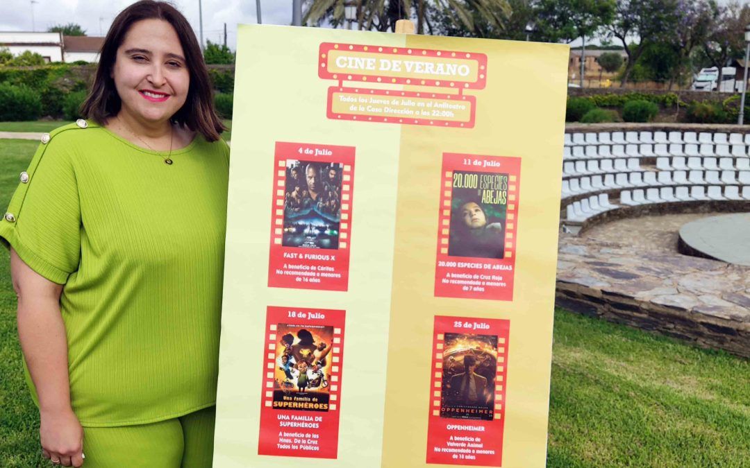 Éstas son las cuatro películas que conforman el próximo cine de verano de Valverde