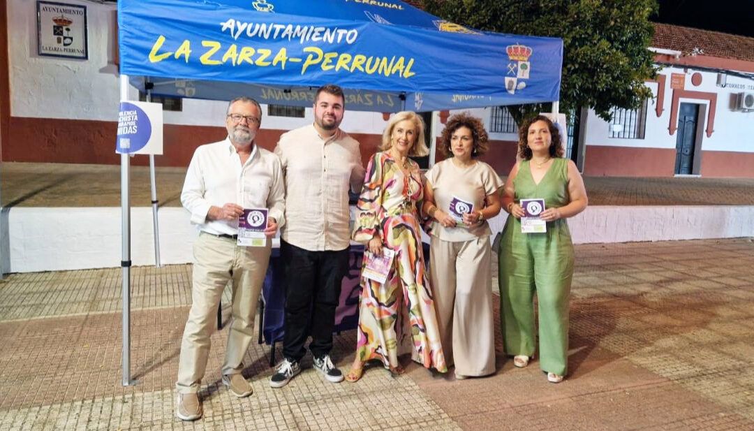 La Velada de La Zarza contó por primera vez con un punto violeta contra la violencia machista
