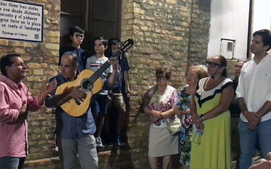 El fandango toma las calles de Calañas con la celebración de la ruta y del concurso