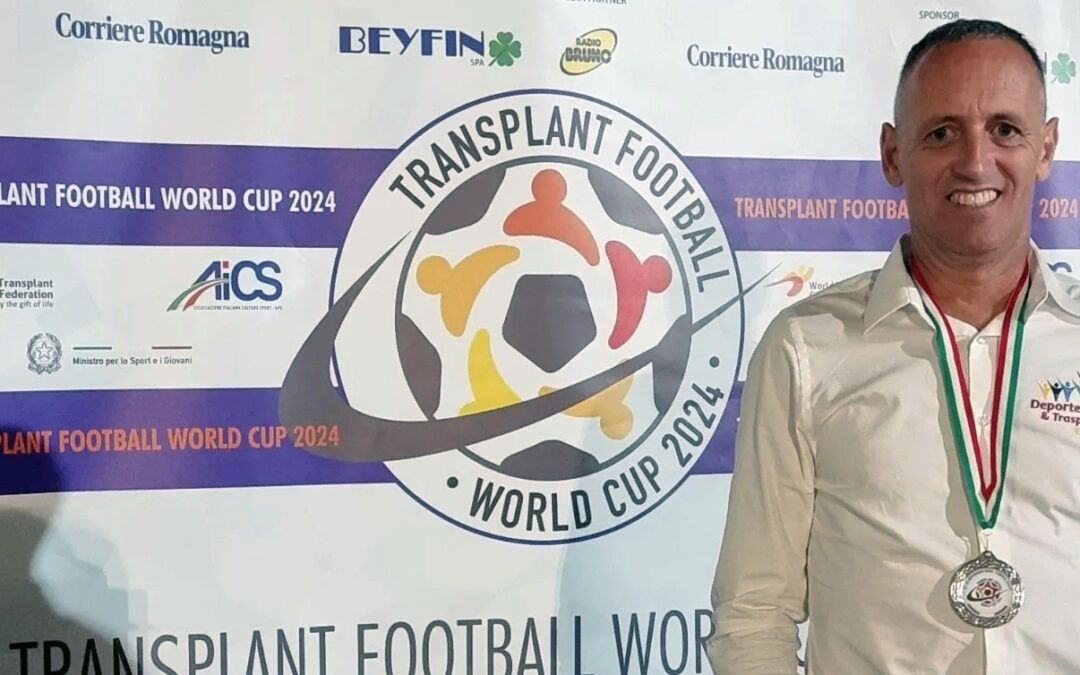 Emilio Domínguez, plata en el Mundial de Trasplantados: “Lo importante es promocionar la donación”