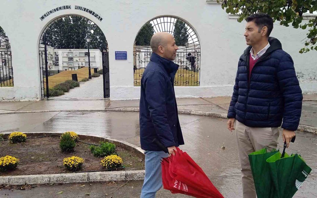 El PP denuncia el estado de «abandono» del cementerio