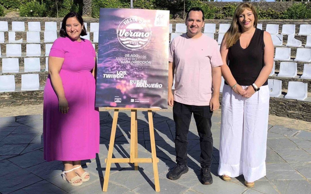 ‘Los Twingo’ y Rubén Madueño pondrán la música a la Fiesta del Verano en Casa Dirección