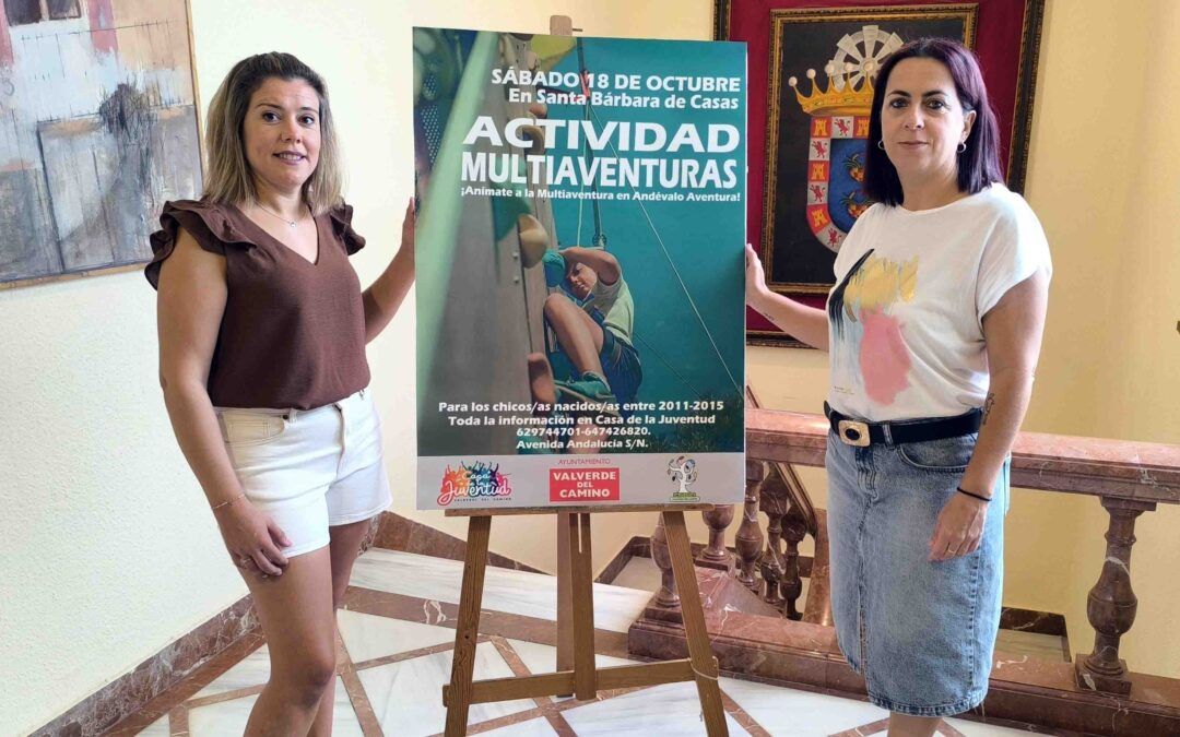 El Ayuntamiento propone a los jóvenes una nueva jornada de actividades multiaventuras en el Andévalo