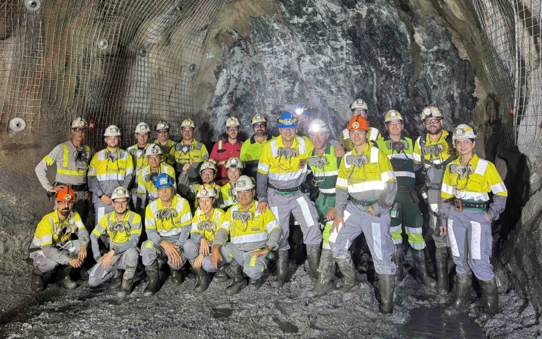 Sandfire MATSA celebra la primera voladura de producción en La Calañesa, una nueva masa de mineral en Aguas Teñidas